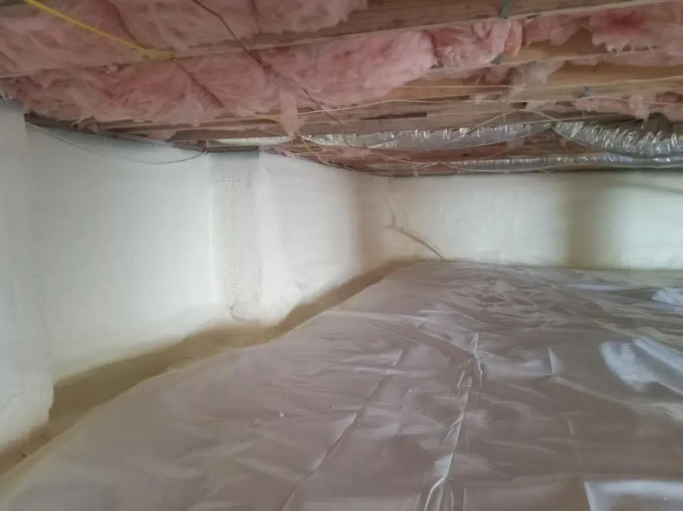 Crawl space encapsulation with closed-cell spray foam for Roof Maintenance in Tumwater